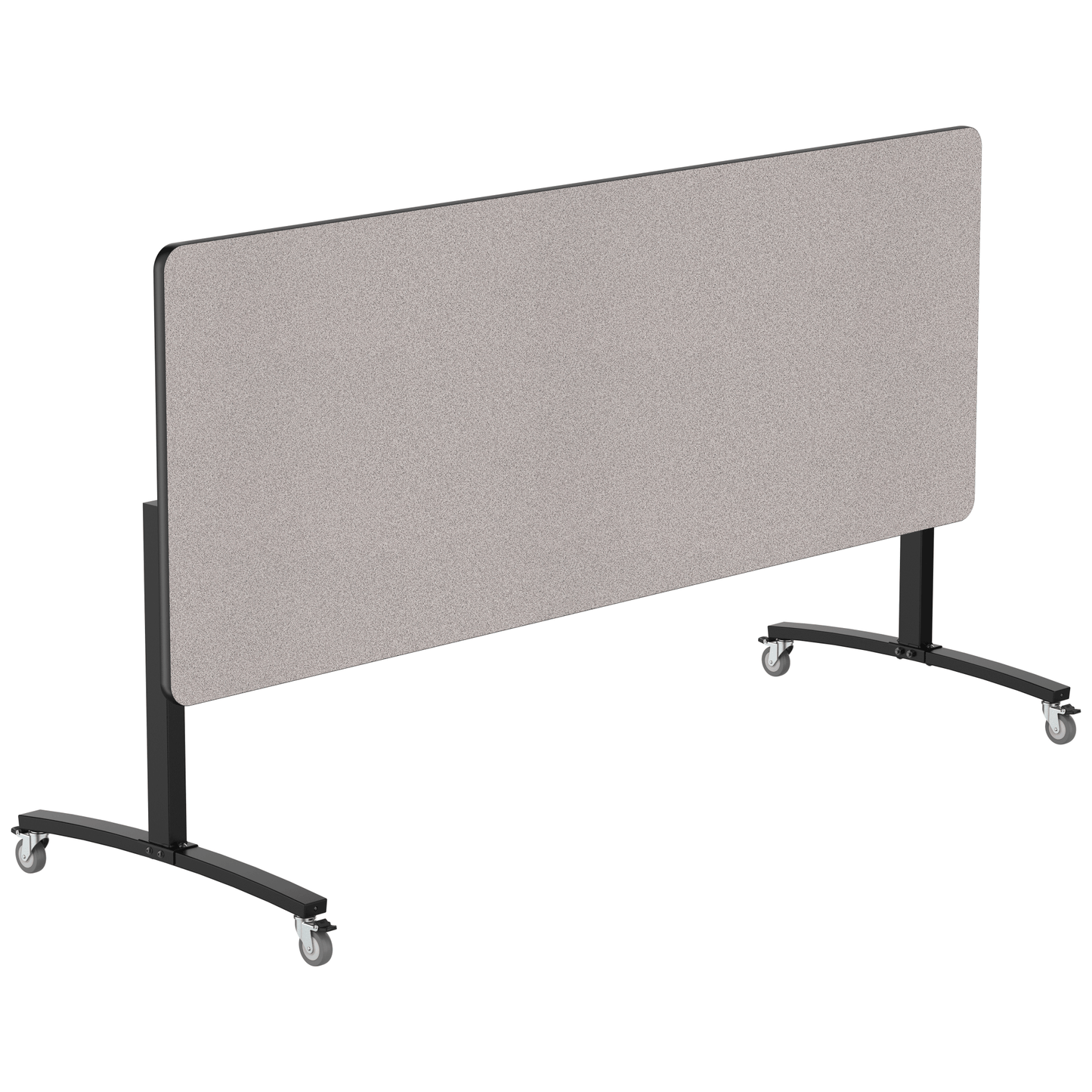 NPS Mobile Flipper Table - Space - Saving, Durable & Easy Mobility 36"W x 96"L x 36"H (NPS - MFT10 - 36962) - SchoolOutlet