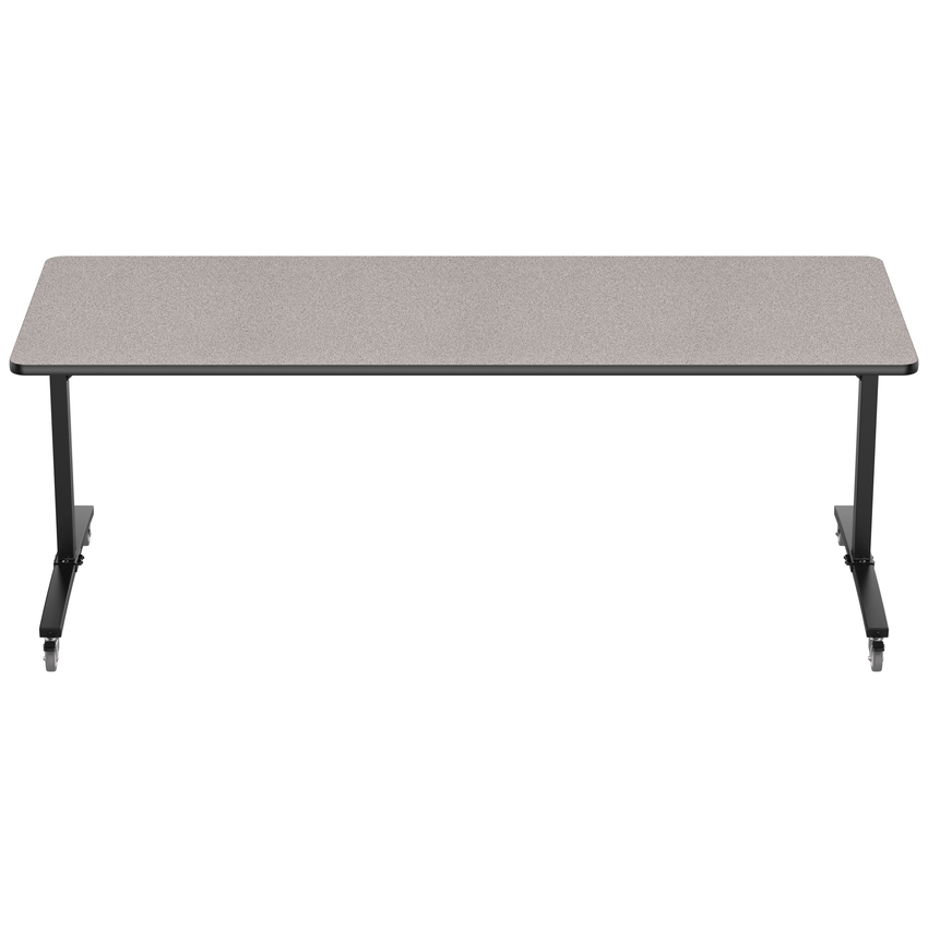 NPS Mobile Flipper Table - Space - Saving, Durable & Easy Mobility 36"W x 96"L x 36"H (NPS - MFT10 - 36962) - SchoolOutlet