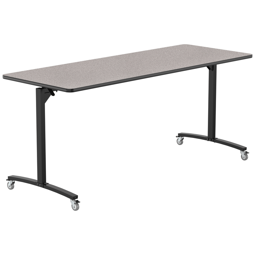 NPS Mobile Flipper Table - Space - Saving, Durable & Easy Mobility 36"W x 96"L x 42"H (NPS - MFT10 - 36963) - SchoolOutlet