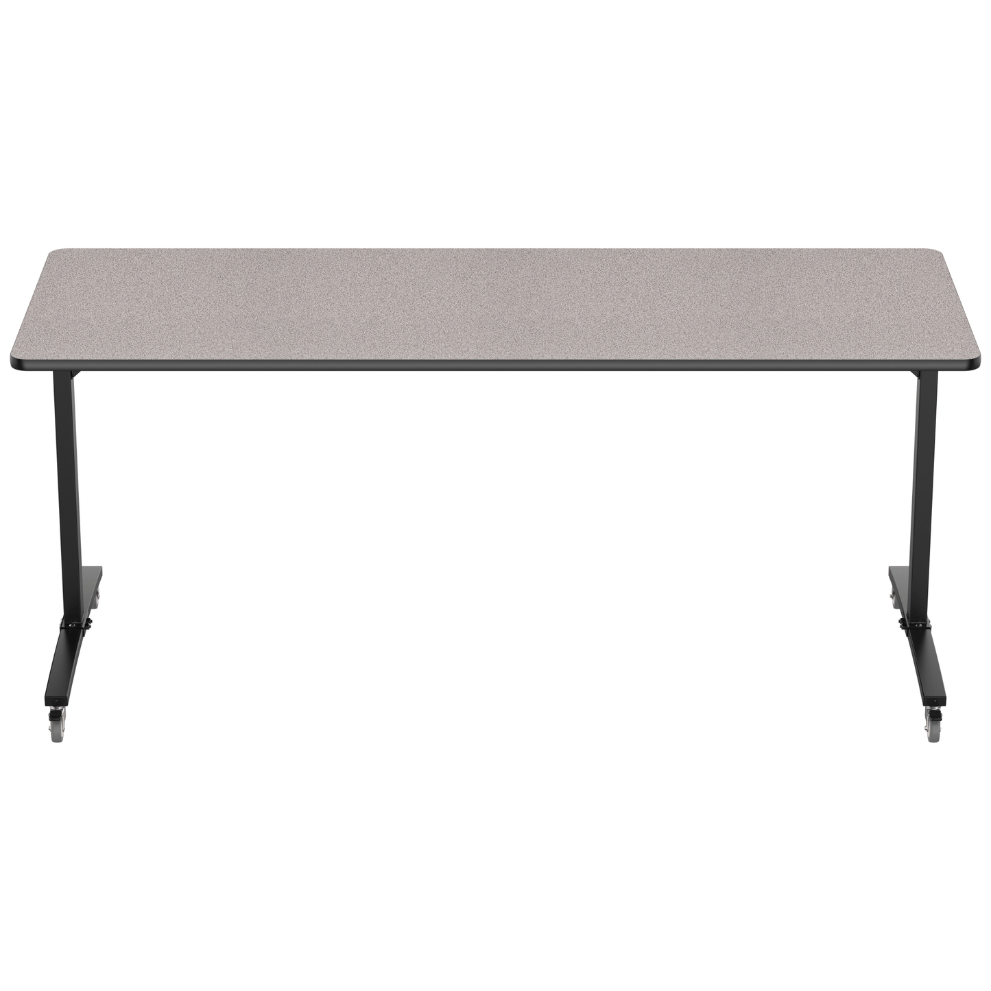 NPS Mobile Flipper Table - Space - Saving, Durable & Easy Mobility 36"W x 96"L x 42"H (NPS - MFT10 - 36963) - SchoolOutlet