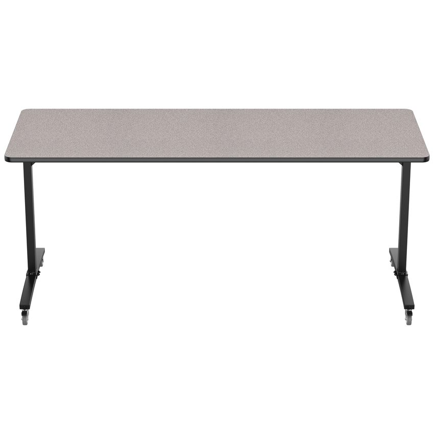 NPS Mobile Flipper Table - Space - Saving, Durable & Easy Mobility 36"W x 96"L x 42"H (NPS - MFT10 - 36963) - SchoolOutlet