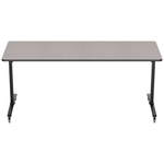 NPS Mobile Flipper Table - Space - Saving, Durable & Easy Mobility 36