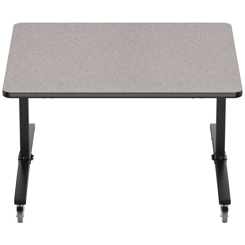 NPS Mobile Flipper Table - Space - Saving, Durable & Easy Mobility 42"W x 48"L x 29"H ADA (NPS - MFT10 - 42481) - SchoolOutlet