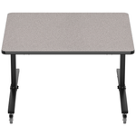 NPS Mobile Flipper Table - Space - Saving, Durable & Easy Mobility 42