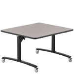 NPS Mobile Flipper Table - Space - Saving, Durable & Easy Mobility 42