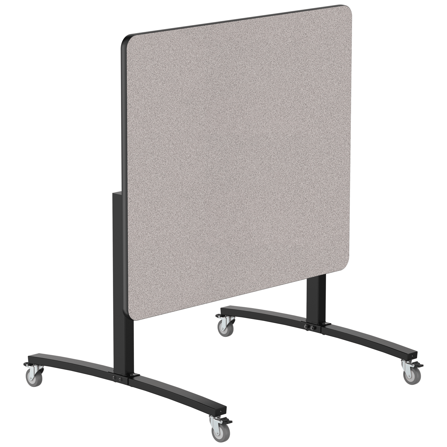 NPS Mobile Flipper Table - Space - Saving, Durable & Easy Mobility 42"W x 48"L x 36"H (NPS - MFT10 - 42482) - SchoolOutlet