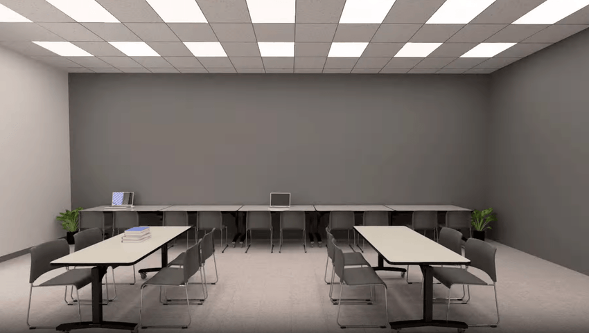 NPS Mobile Flipper Table - Space - Saving, Durable & Easy Mobility 42"W x 48"L x 36"H (NPS - MFT10 - 42482) - SchoolOutlet