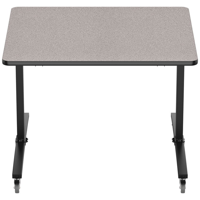 NPS Mobile Flipper Table - Space - Saving, Durable & Easy Mobility 42"W x 48"L x 36"H (NPS - MFT10 - 42482) - SchoolOutlet