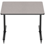 NPS Mobile Flipper Table - Space - Saving, Durable & Easy Mobility 42