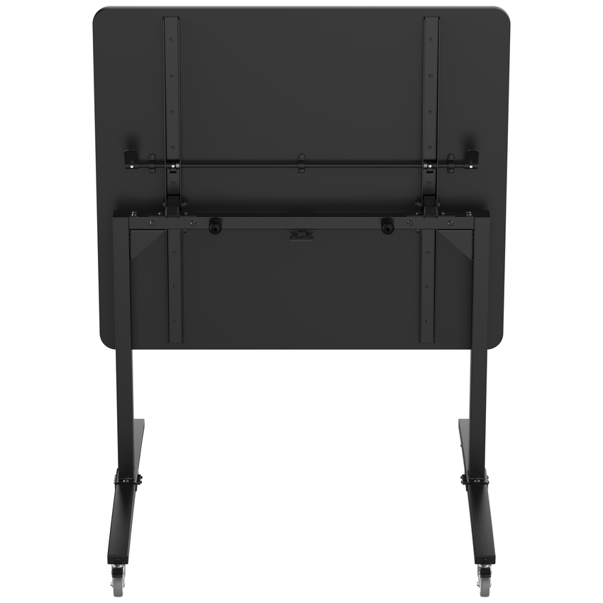 NPS Mobile Flipper Table - Space - Saving, Durable & Easy Mobility 42"W x 48"L x 42"H (NPS - MFT10 - 42483) - SchoolOutlet