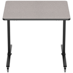 NPS Mobile Flipper Table - Space - Saving, Durable & Easy Mobility 42