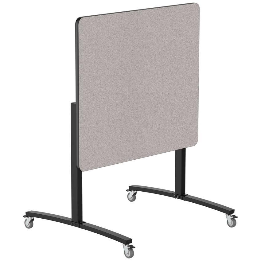 NPS Mobile Flipper Table - Space - Saving, Durable & Easy Mobility 42"W x 48"L x 42"H (NPS - MFT10 - 42483) - SchoolOutlet