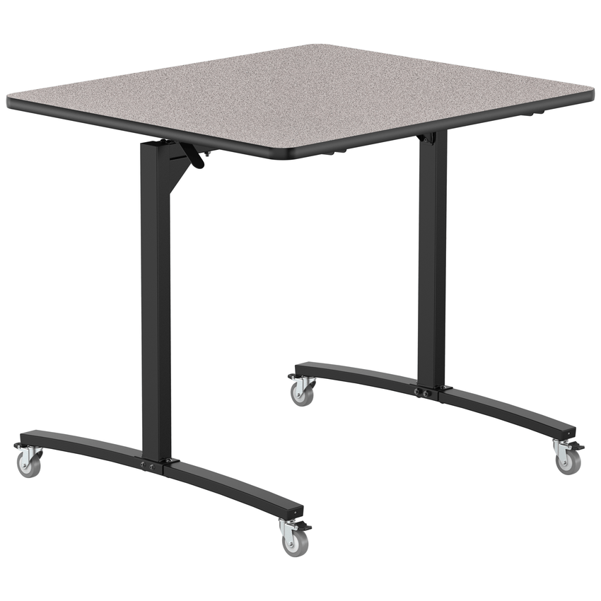 NPS Mobile Flipper Table - Space - Saving, Durable & Easy Mobility 42"W x 48"L x 42"H (NPS - MFT10 - 42483) - SchoolOutlet