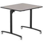 NPS Mobile Flipper Table - Space - Saving, Durable & Easy Mobility 42