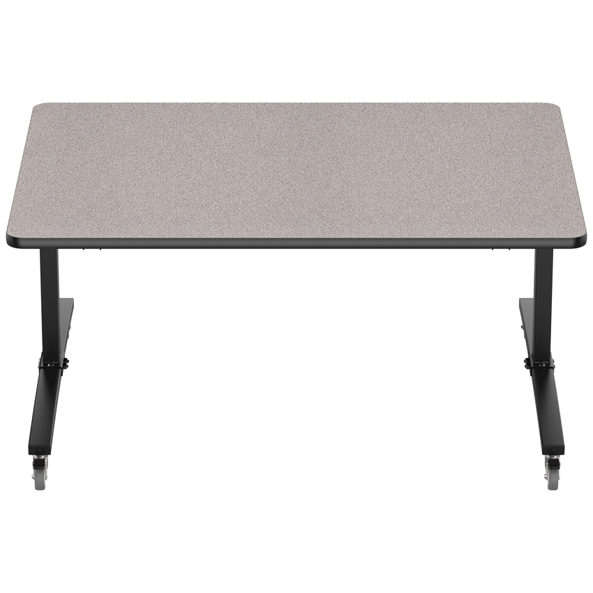 NPS Mobile Flipper Table - Space - Saving, Durable & Easy Mobility 42"W x 60"L x 29"H ADA (NPS - MFT10 - 42601) - SchoolOutlet