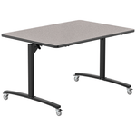 NPS Mobile Flipper Table - Space - Saving, Durable & Easy Mobility 42
