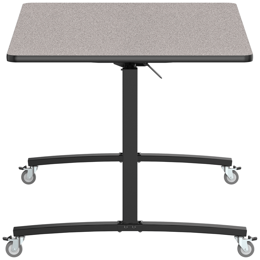 NPS Mobile Flipper Table - Space - Saving, Durable & Easy Mobility 42"W x 60"L x 36"H (NPS - MFT10 - 42602) - SchoolOutlet