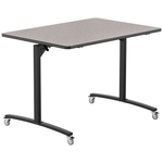 NPS Mobile Flipper Table - Space - Saving, Durable & Easy Mobility 42
