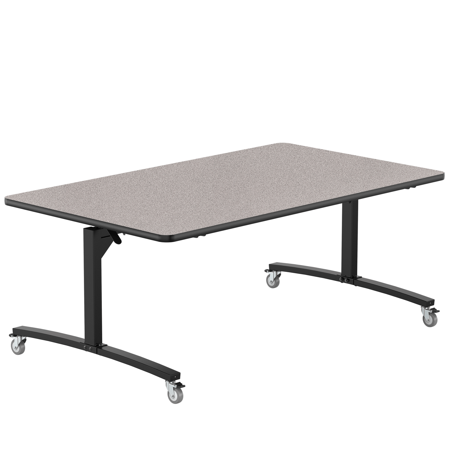 NPS Mobile Flipper Table - Space - Saving, Durable & Easy Mobility 42"W x 72"L x 29"H ADA (NPS - MFT10 - 42721) - SchoolOutlet