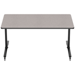 NPS Mobile Flipper Table - Space - Saving, Durable & Easy Mobility 42