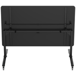 NPS Mobile Flipper Table - Space - Saving, Durable & Easy Mobility 42