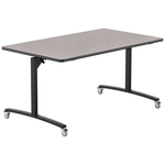 NPS Mobile Flipper Table - Space - Saving, Durable & Easy Mobility 42