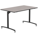 NPS Mobile Flipper Table - Space - Saving, Durable & Easy Mobility 42