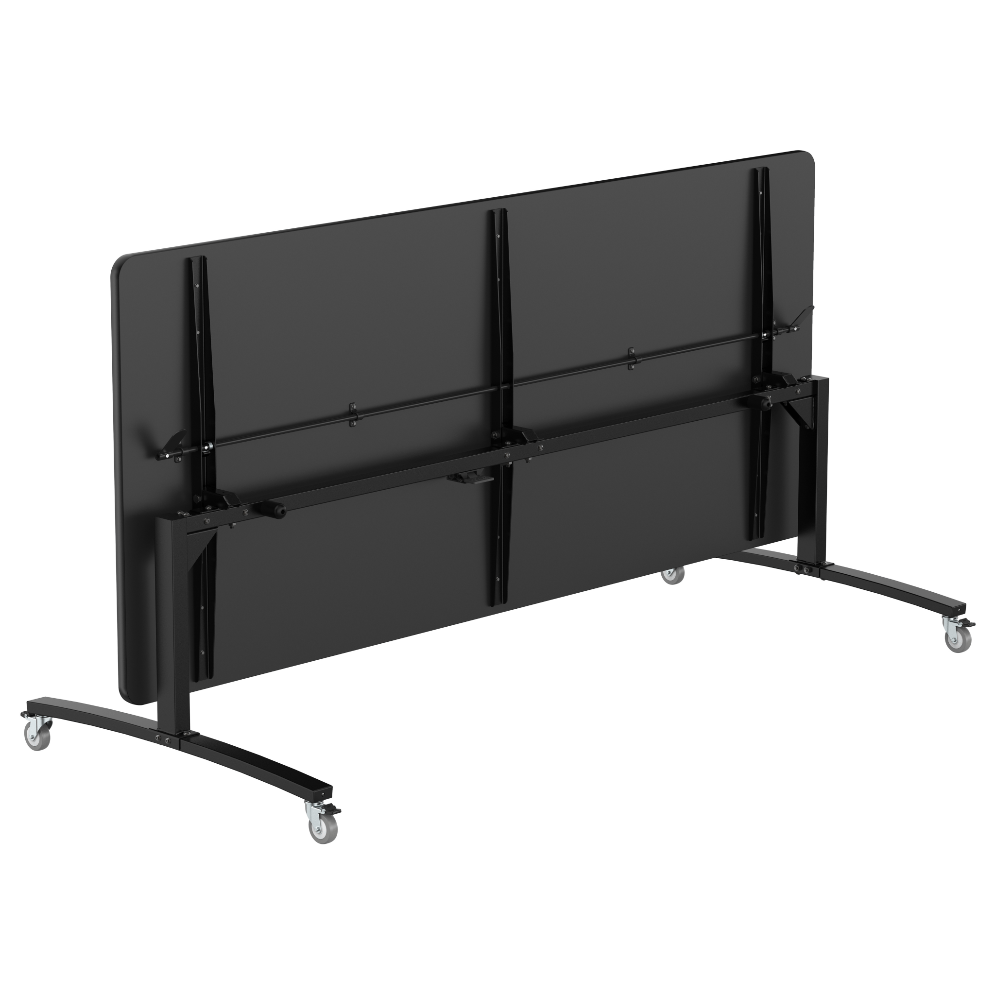 NPS Mobile Flipper Table - Space-Saving, Durable & Easy Mobility 42