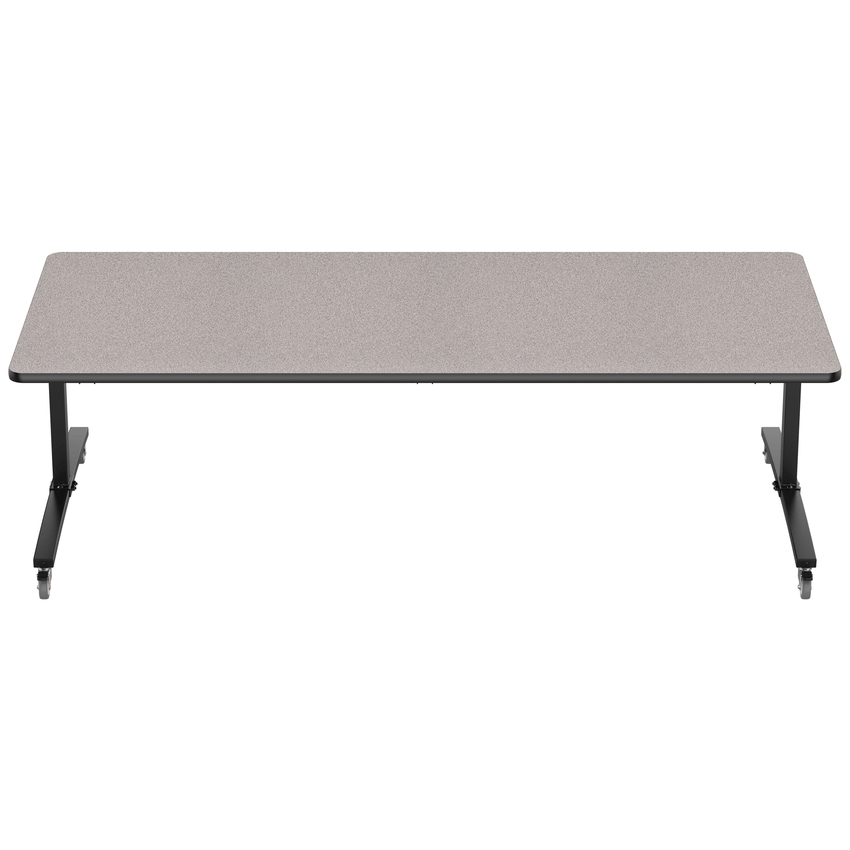 NPS Mobile Flipper Table - Space - Saving, Durable & Easy Mobility 42"W x 96"L x 29"H ADA (NPS - MFT10 - 42961) - SchoolOutlet