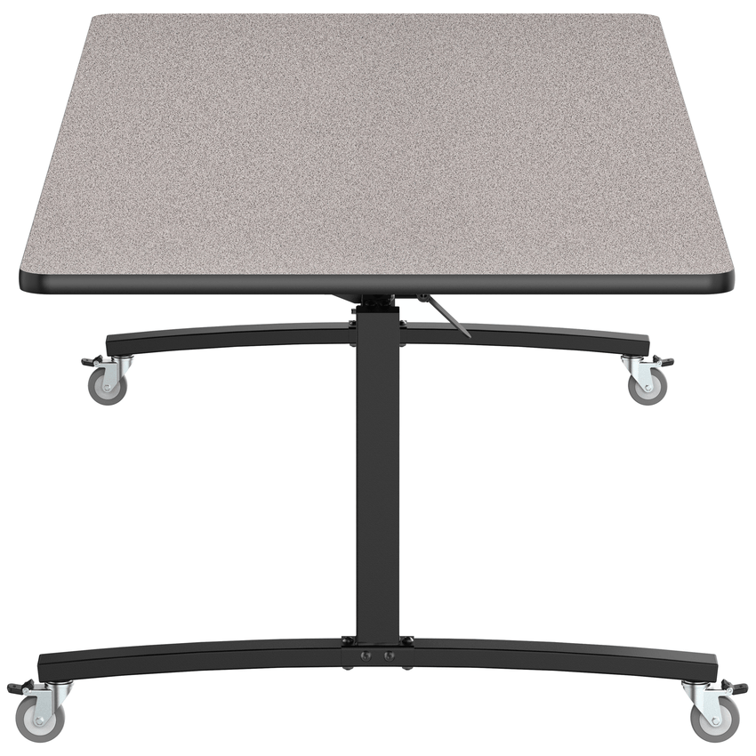 NPS Mobile Flipper Table - Space - Saving, Durable & Easy Mobility 42"W x 96"L x 29"H ADA (NPS - MFT10 - 42961) - SchoolOutlet