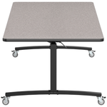 NPS Mobile Flipper Table - Space - Saving, Durable & Easy Mobility 42