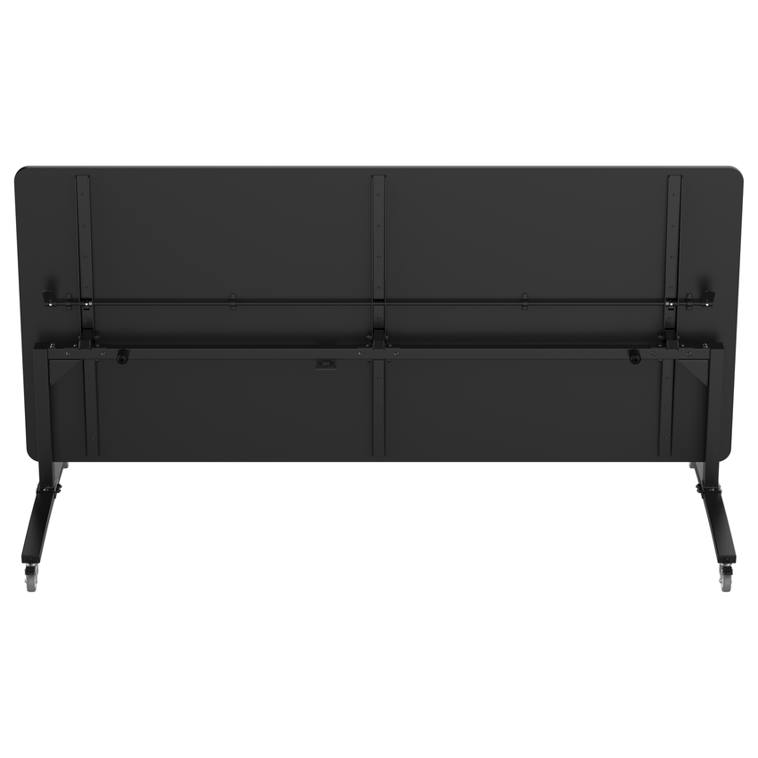 NPS Mobile Flipper Table - Space - Saving, Durable & Easy Mobility 42"W x 96"L x 29"H ADA (NPS - MFT10 - 42961) - SchoolOutlet