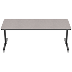 NPS Mobile Flipper Table - Space-Saving, Durable & Easy Mobility 42"W x 96"L x 36"H (NPS-MFT10-42962)
