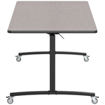 NPS Mobile Flipper Table - Space - Saving, Durable & Easy Mobility 42