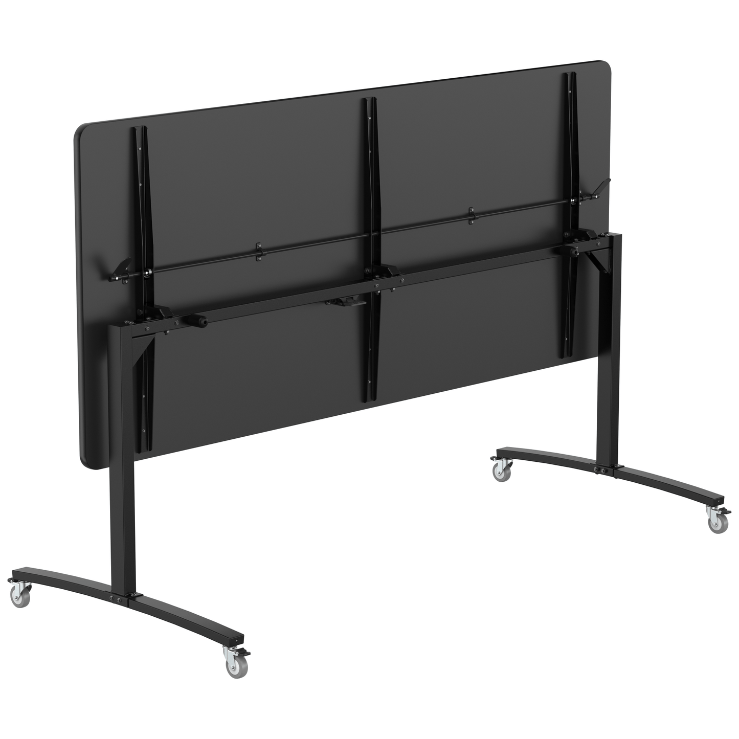 NPS Mobile Flipper Table - Space - Saving, Durable & Easy Mobility 42"W x 96"L x 42"H (NPS - MFT10 - 42963) - SchoolOutlet