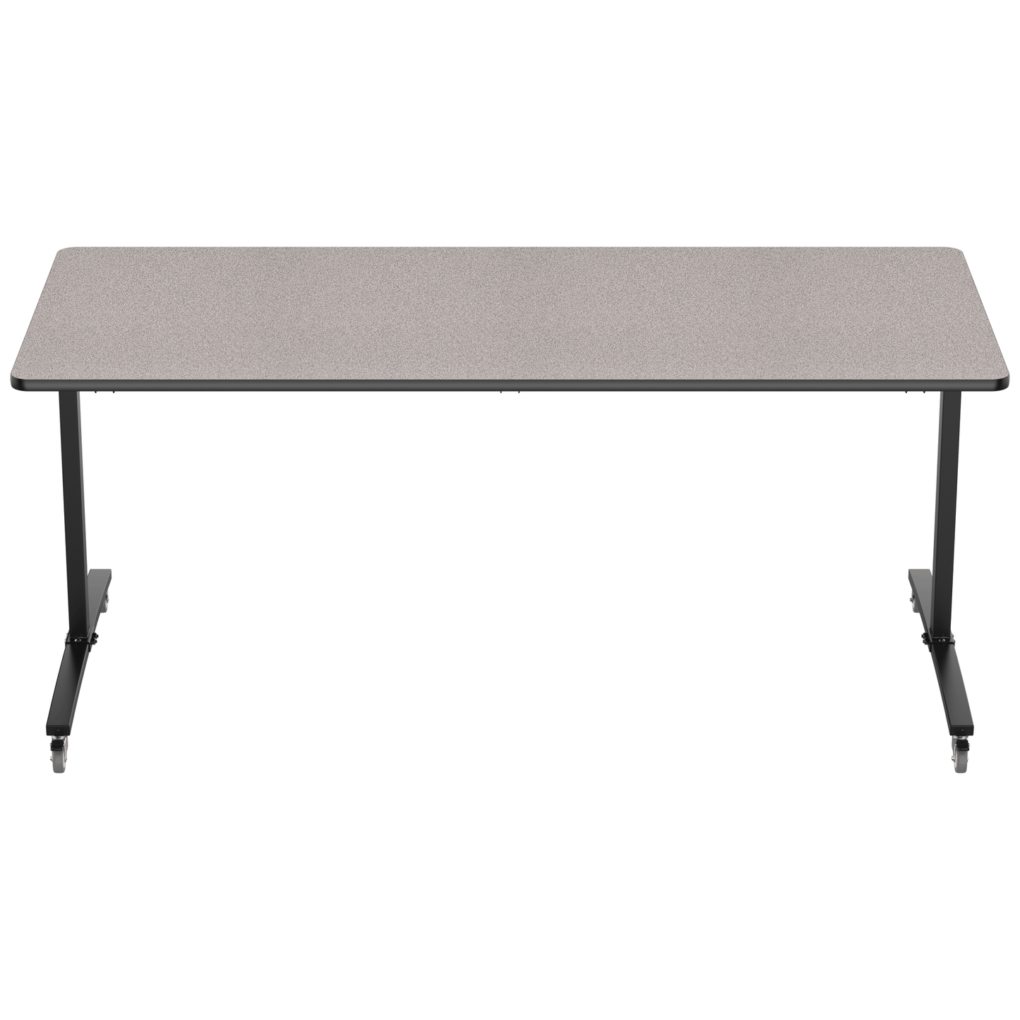 NPS Mobile Flipper Table - Space - Saving, Durable & Easy Mobility 42"W x 96"L x 42"H (NPS - MFT10 - 42963) - SchoolOutlet
