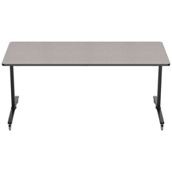NPS Mobile Flipper Table - Space-Saving, Durable & Easy Mobility 42"W x 96"L x 42"H (NPS-MFT10-42963)