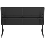 NPS Mobile Flipper Table - Space - Saving, Durable & Easy Mobility 42