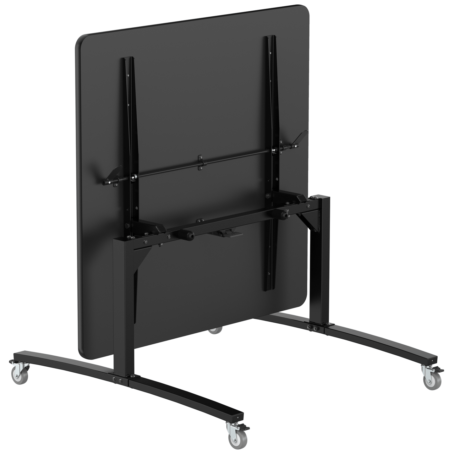 NPS Mobile Flipper Table - Space - Saving, Durable & Easy Mobility 48"W x 48"L x 29"H ADA (NPS - MFT10 - 48481) - SchoolOutlet