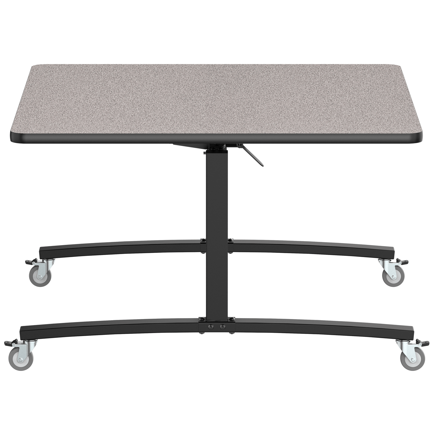 NPS Mobile Flipper Table - Space - Saving, Durable & Easy Mobility 48"W x 48"L x 29"H ADA (NPS - MFT10 - 48481) - SchoolOutlet