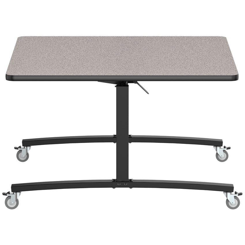 NPS Mobile Flipper Table - Space - Saving, Durable & Easy Mobility 48"W x 48"L x 29"H ADA (NPS - MFT10 - 48481) - SchoolOutlet