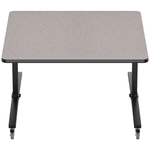 NPS Mobile Flipper Table - Space - Saving, Durable & Easy Mobility 48