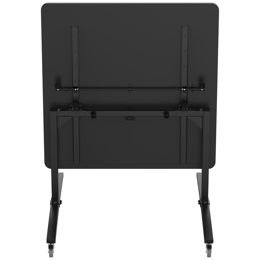 NPS Mobile Flipper Table - Space - Saving, Durable & Easy Mobility 48"W x 48"L x 36"H (NPS - MFT10 - 48482) - SchoolOutlet