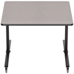 NPS Mobile Flipper Table - Space - Saving, Durable & Easy Mobility 48