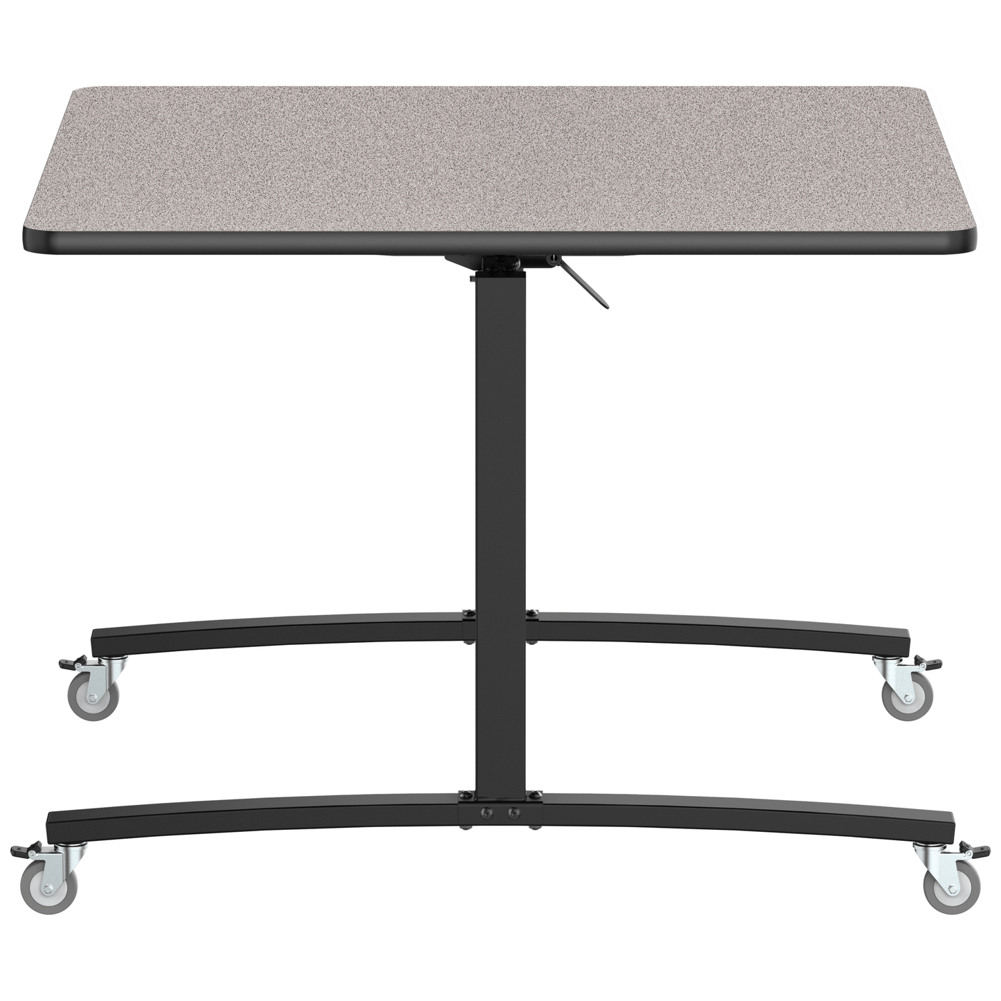 NPS Mobile Flipper Table - Space - Saving, Durable & Easy Mobility 48"W x 48"L x 36"H (NPS - MFT10 - 48482) - SchoolOutlet