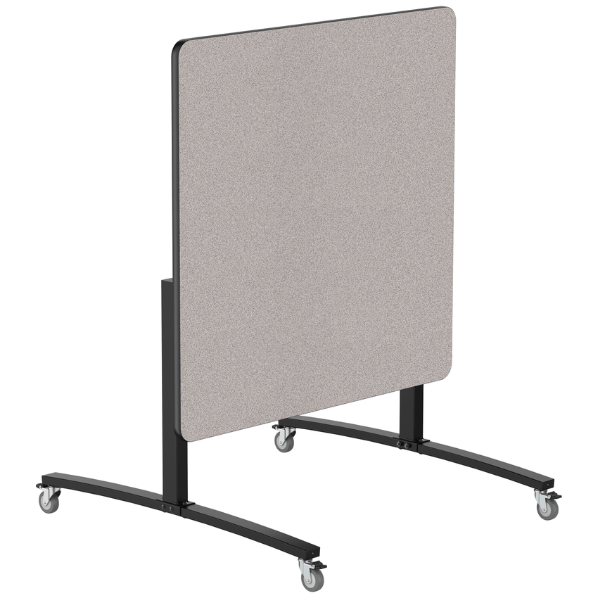 NPS Mobile Flipper Table - Space - Saving, Durable & Easy Mobility 48"W x 48"L x 36"H (NPS - MFT10 - 48482) - SchoolOutlet