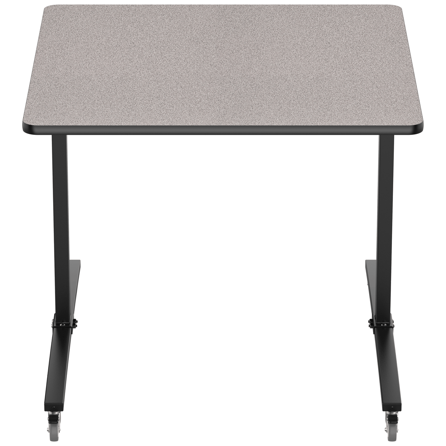 NPS Mobile Flipper Table - Space - Saving, Durable & Easy Mobility 48"W x 48"L x 48"H (NPS - MFT10 - 48483) - SchoolOutlet