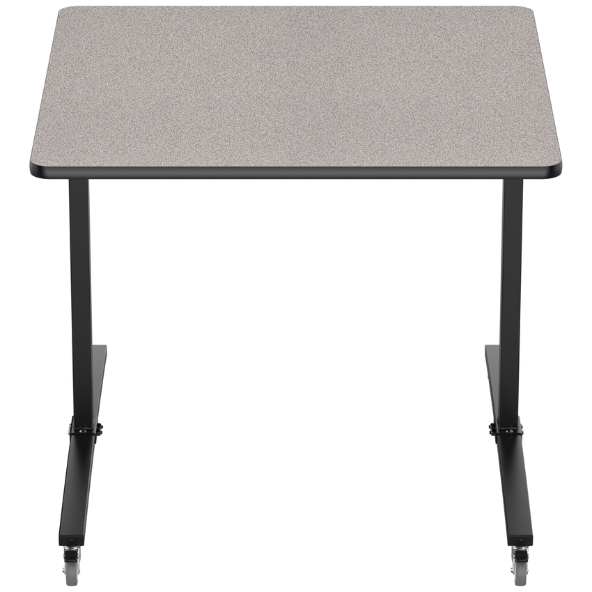 NPS Mobile Flipper Table - Space - Saving, Durable & Easy Mobility 48"W x 48"L x 48"H (NPS - MFT10 - 48483) - SchoolOutlet