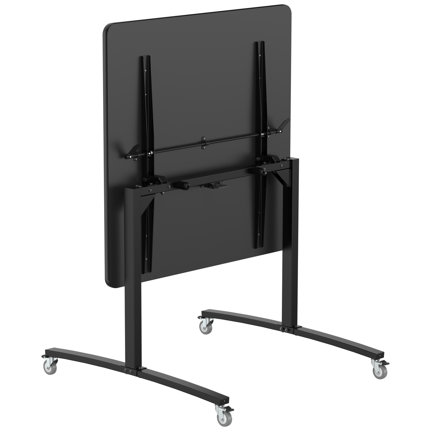 NPS Mobile Flipper Table - Space - Saving, Durable & Easy Mobility 48"W x 48"L x 48"H (NPS - MFT10 - 48483) - SchoolOutlet