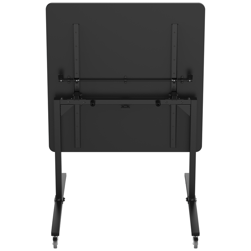 NPS Mobile Flipper Table - Space - Saving, Durable & Easy Mobility 48"W x 48"L x 48"H (NPS - MFT10 - 48483) - SchoolOutlet